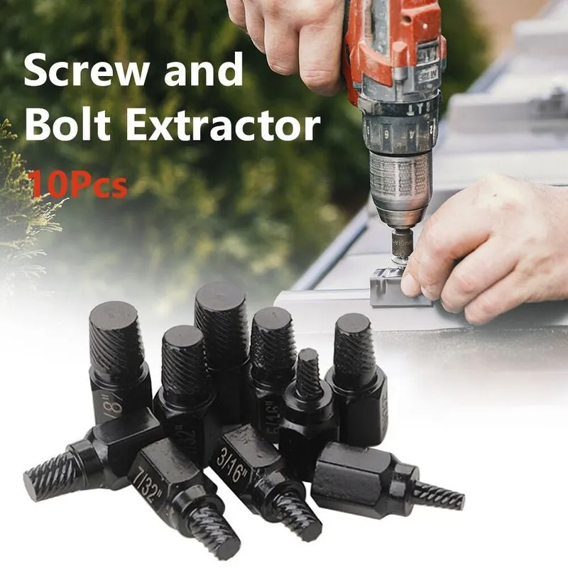 10/25-Piece Hex Shank Screw Remover Set