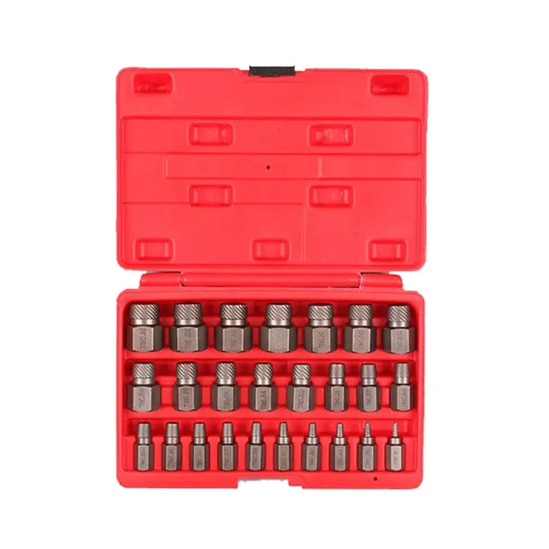 10/25-Piece Hex Shank Screw Remover Set