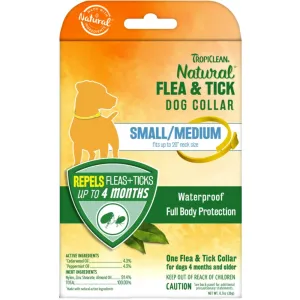 15% OFF: TropiClean Natural Flea & Tick Dog Collar