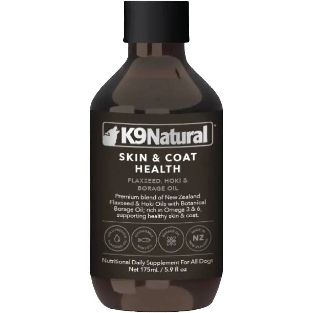 20% OFF: K9 Natural Skin & Coat Health Oil Dog Supplement 175ml