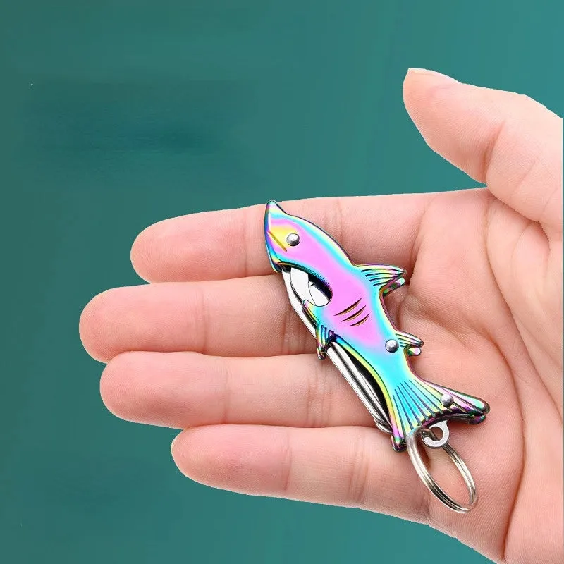 4 in 1 Folding Keychain Knife