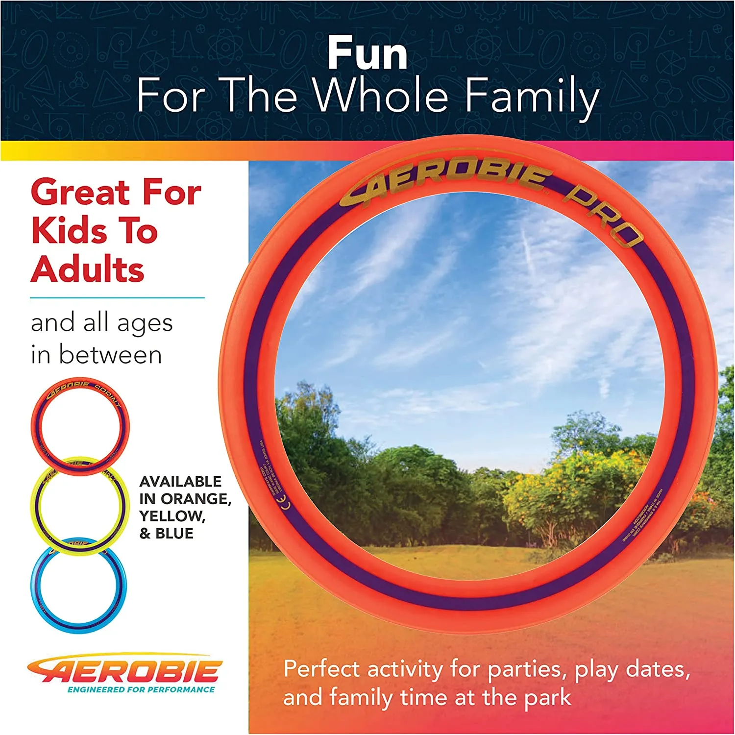 Aerobie Ring Outdoor Flying Disc