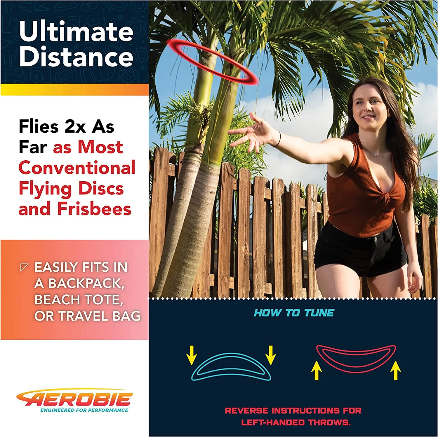 Aerobie Ring Outdoor Flying Disc