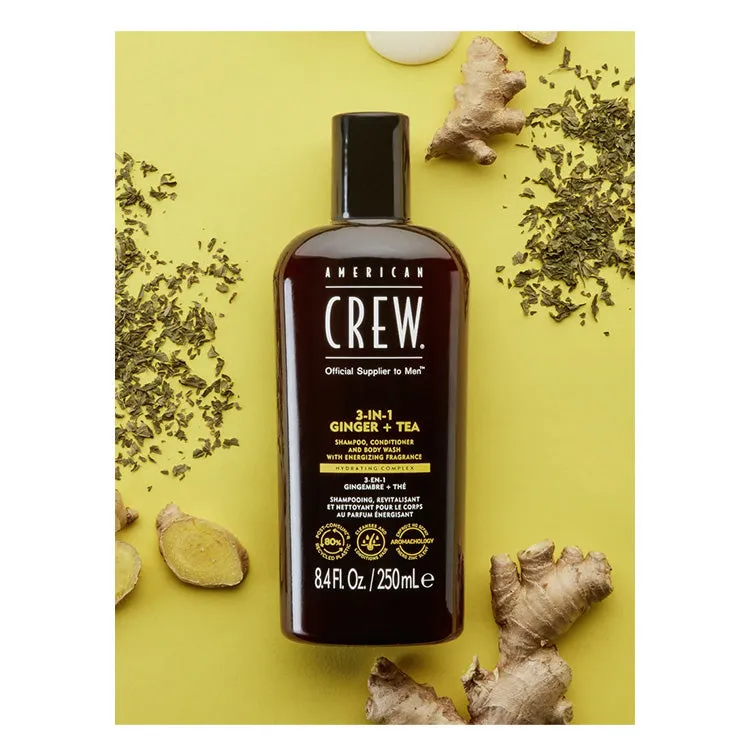 American Crew 3-In-1 Ginger Tea 8.4 oz.