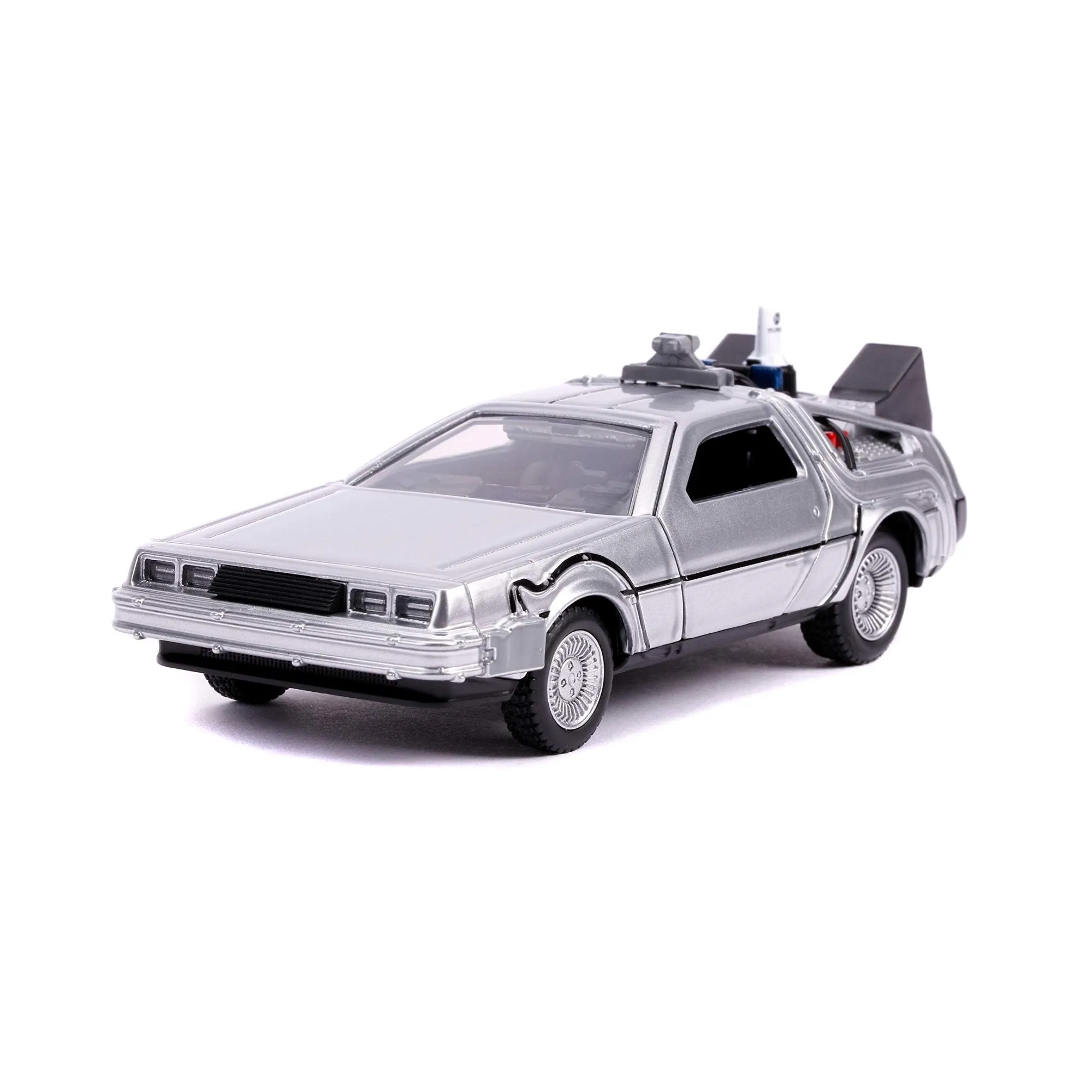 Back to the Future 2 Time Machine 1:32 Scale Die-Cast Metal Vehicle