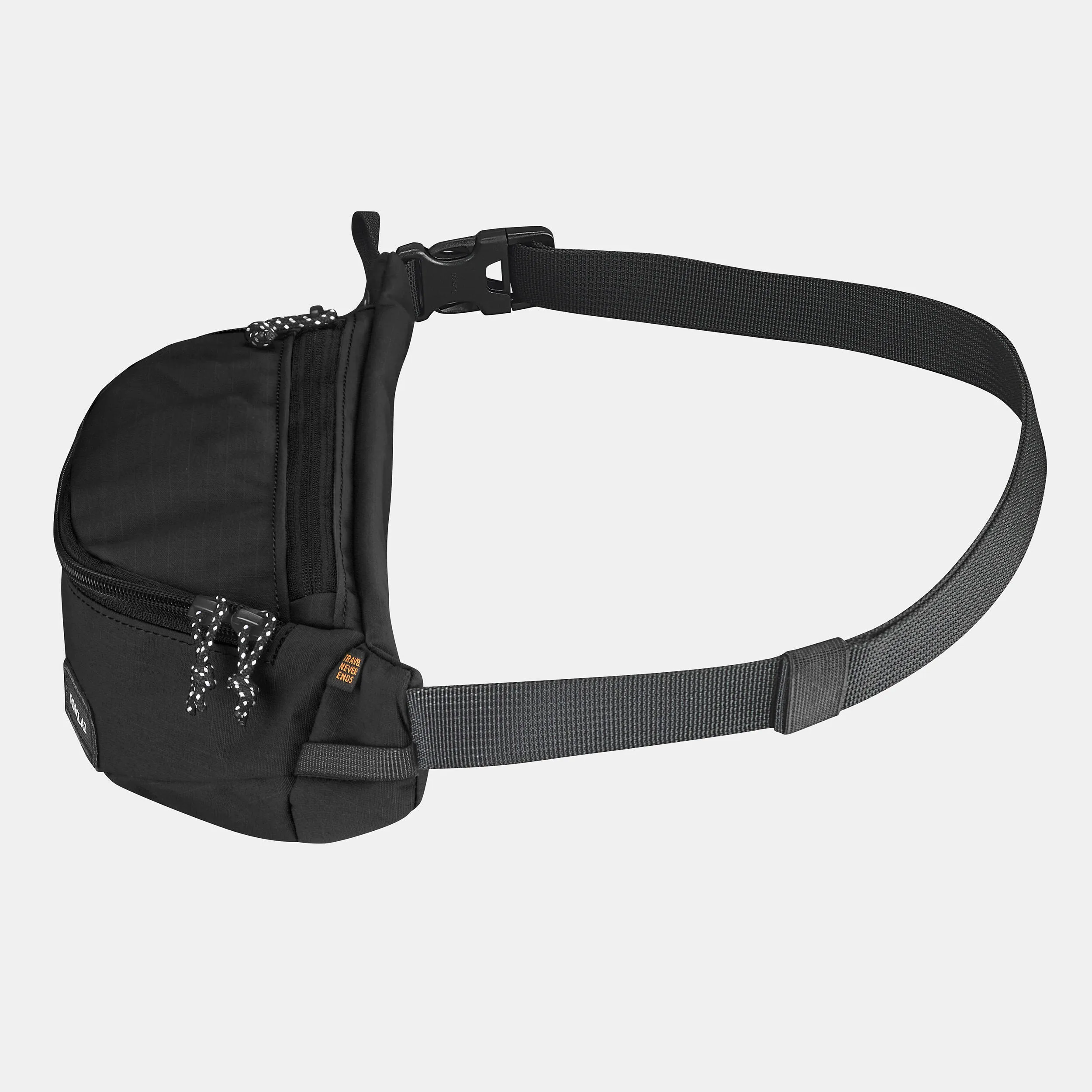 Belt bag Forclaz Travel, black