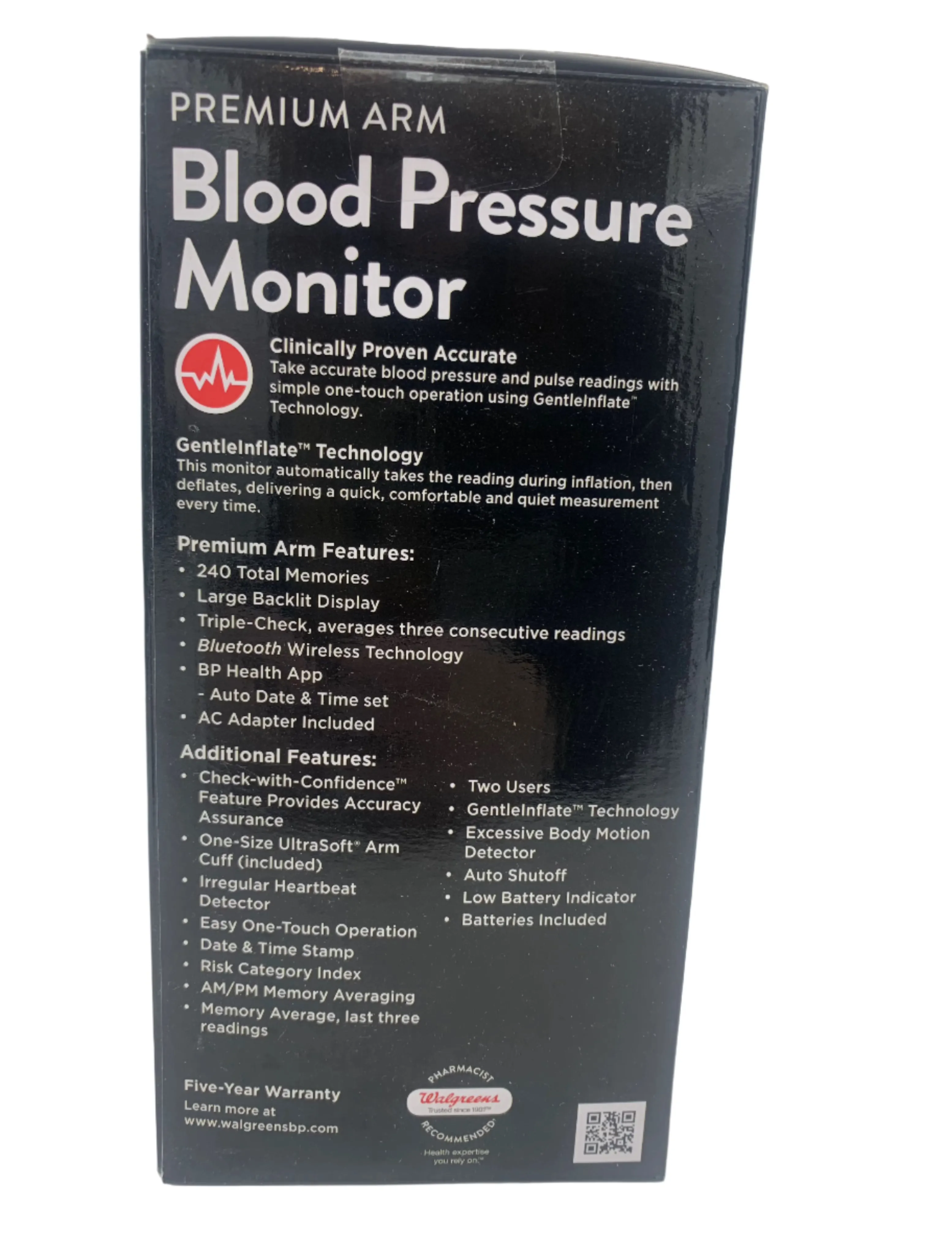 Blood Pressure Monitor. Assorted brands and styles.