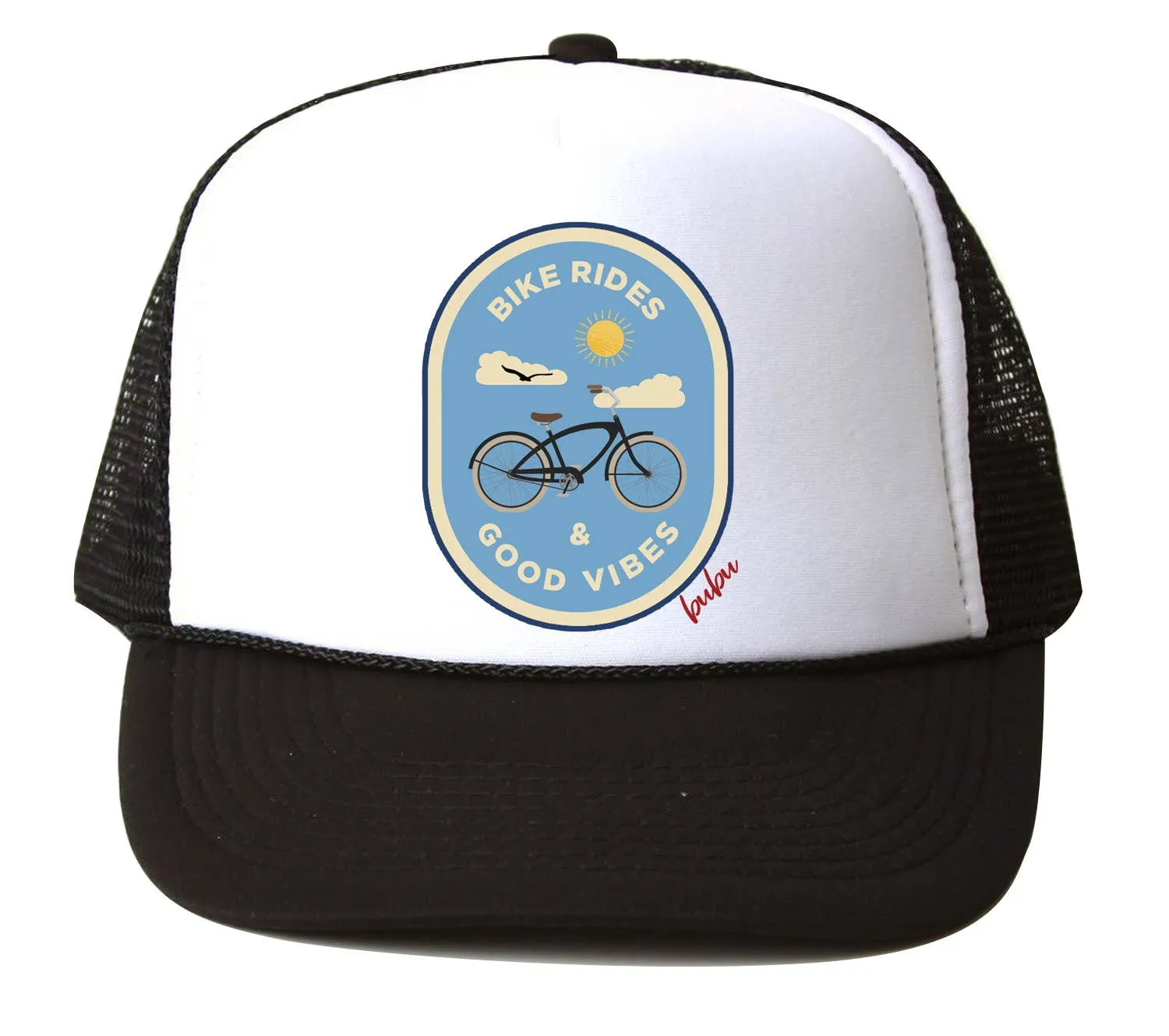 Bubu - Bike Rides & Good Vibes Trucker Hat (multiple colors)