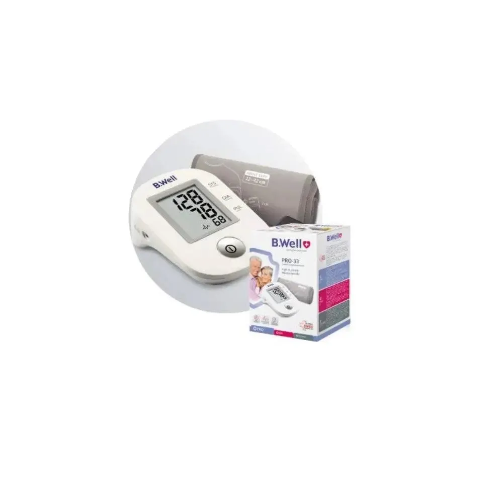 B.Well Swiss PRO-33 Automatic Blood Pressure Monitor