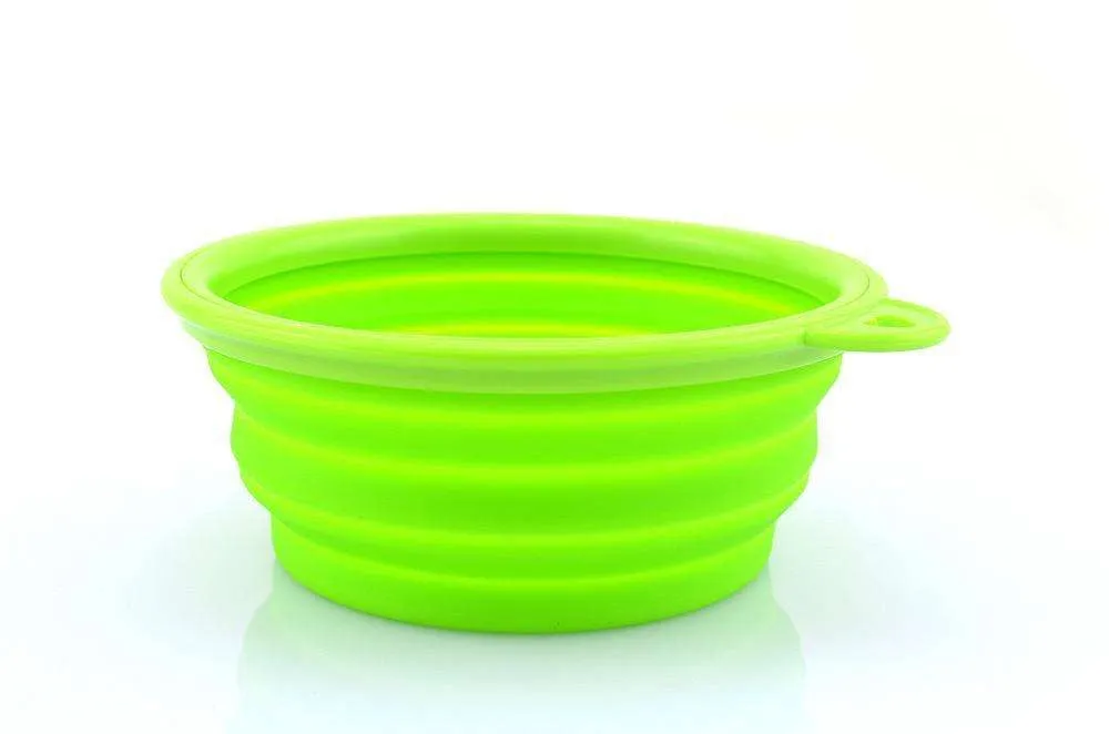 Dog Bowl - Collapsible Great for Travel & Outdoors