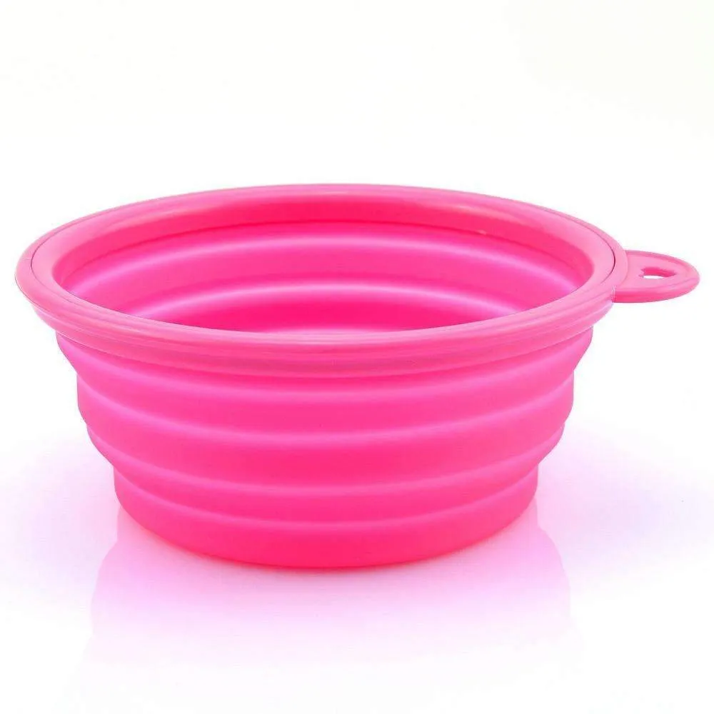 Dog Bowl - Collapsible Great for Travel & Outdoors