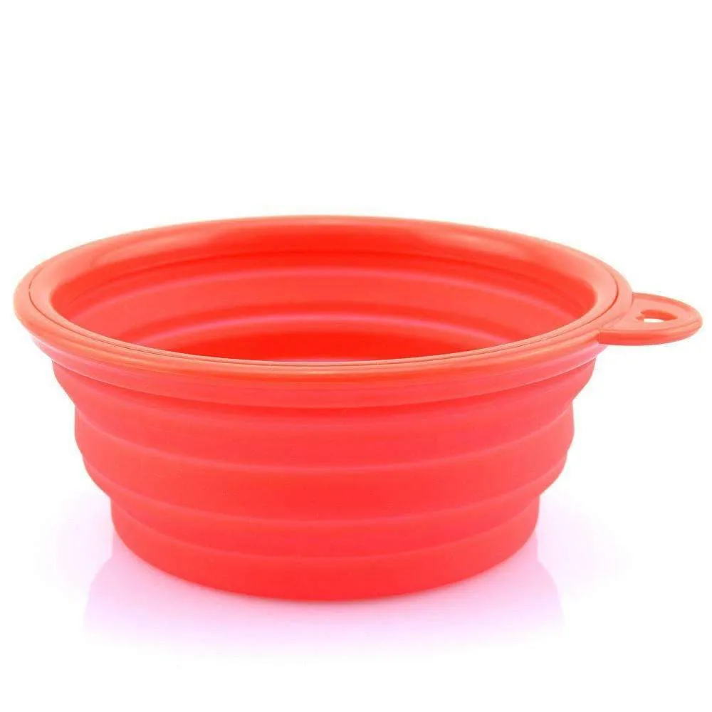 Dog Bowl - Collapsible Great for Travel & Outdoors