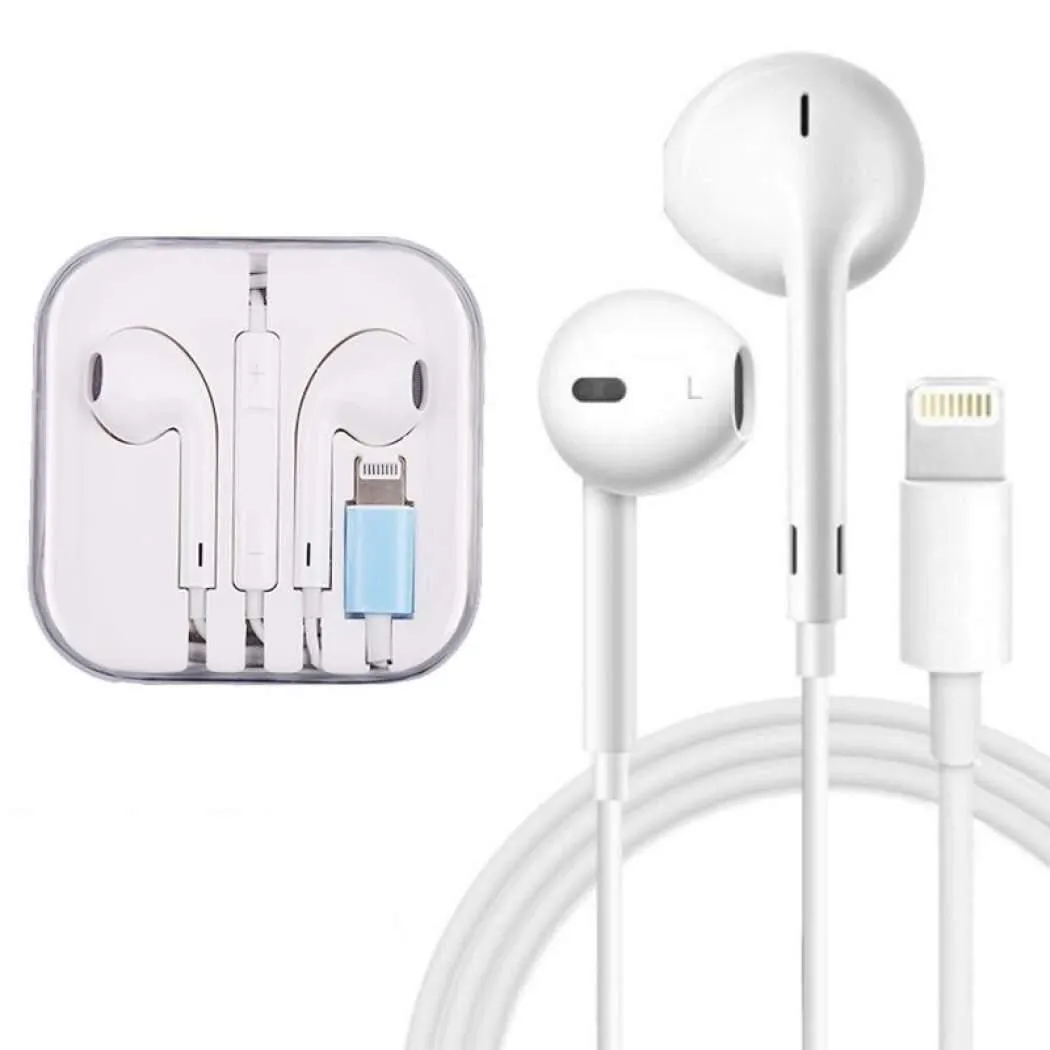 Ear Pods With Lightning Connector Headphone Plug Handsfree - Earphones