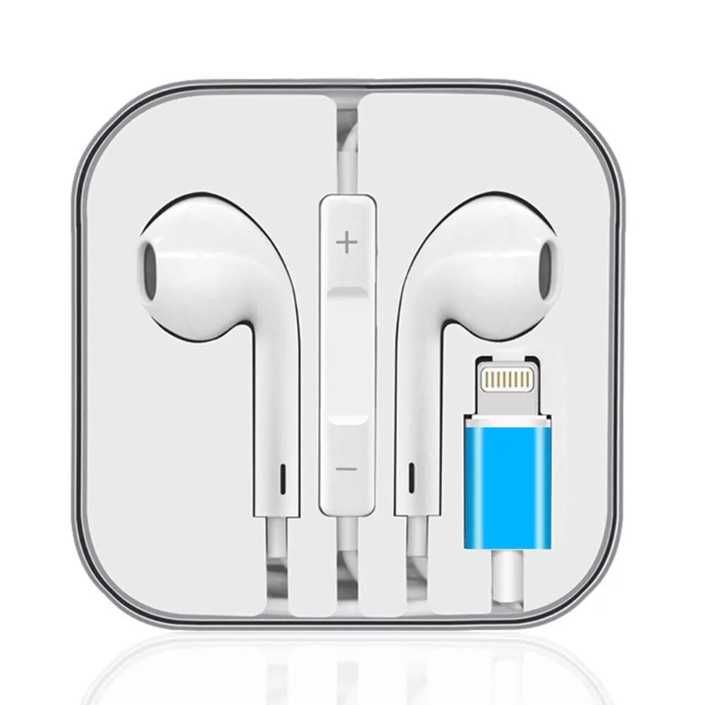 Ear Pods With Lightning Connector Headphone Plug Handsfree - Earphones