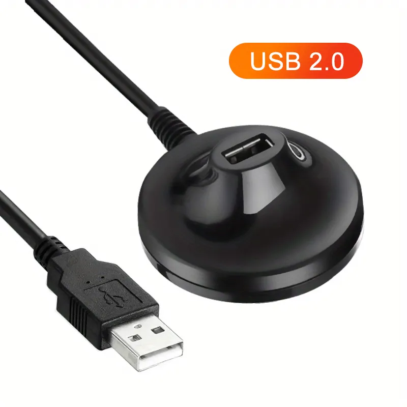 Extend Your USB Connections with Ease USB Extension Cable with Base