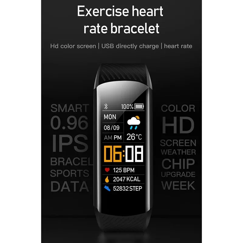 Fitness Bracelet Blood Pressure Measurement Pedometer Smart Band