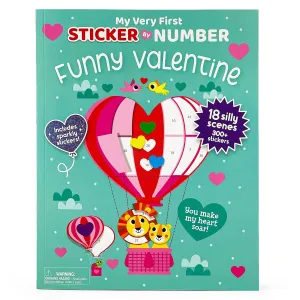 Funny Valentine: My First Sticker by Number Activity Book