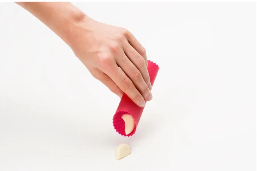 Garlic Peeler Red