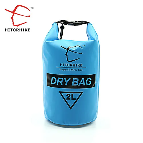 HITORHIKE 2L Waterproof Dry Bag Outdoor Swimming Camping Rafting Storage Bag 6 Colors