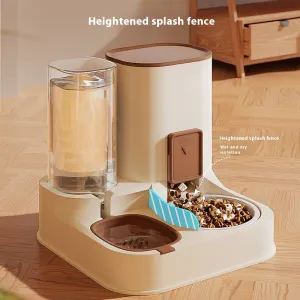 Household High-capacity Pet Automatic Feeder / Comedero automático para mascotas de gran capacidad para el hogar