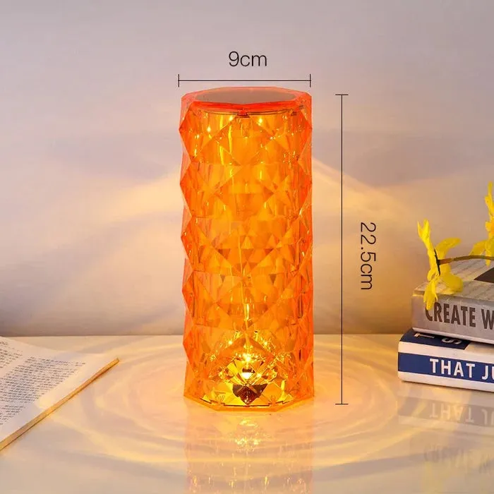 🔥Last Day Sale 40% OFF🔥Touching Control Rose Crystal Lamp