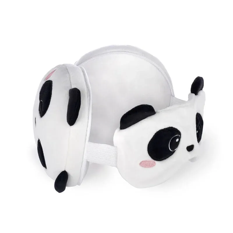 Legami Travel Pillow with Eye Mask - Panda