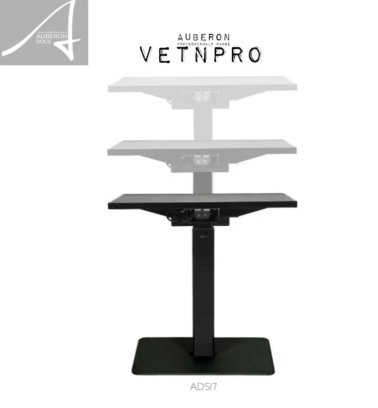 Minimalist Pedestal Smart USB  Telescopic Dog Grooming Table Electric Push Button Lift Huge 120kg Capacity Modern Sleek Superb Centrepiece of any Salon or Room