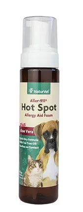 NaturVet Aller-911 Hot Spot Foam (8oz)