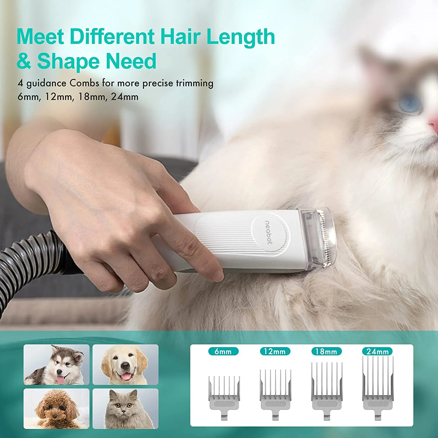 Neakasa P1 Pro Pet Grooming Kit & Vacuum