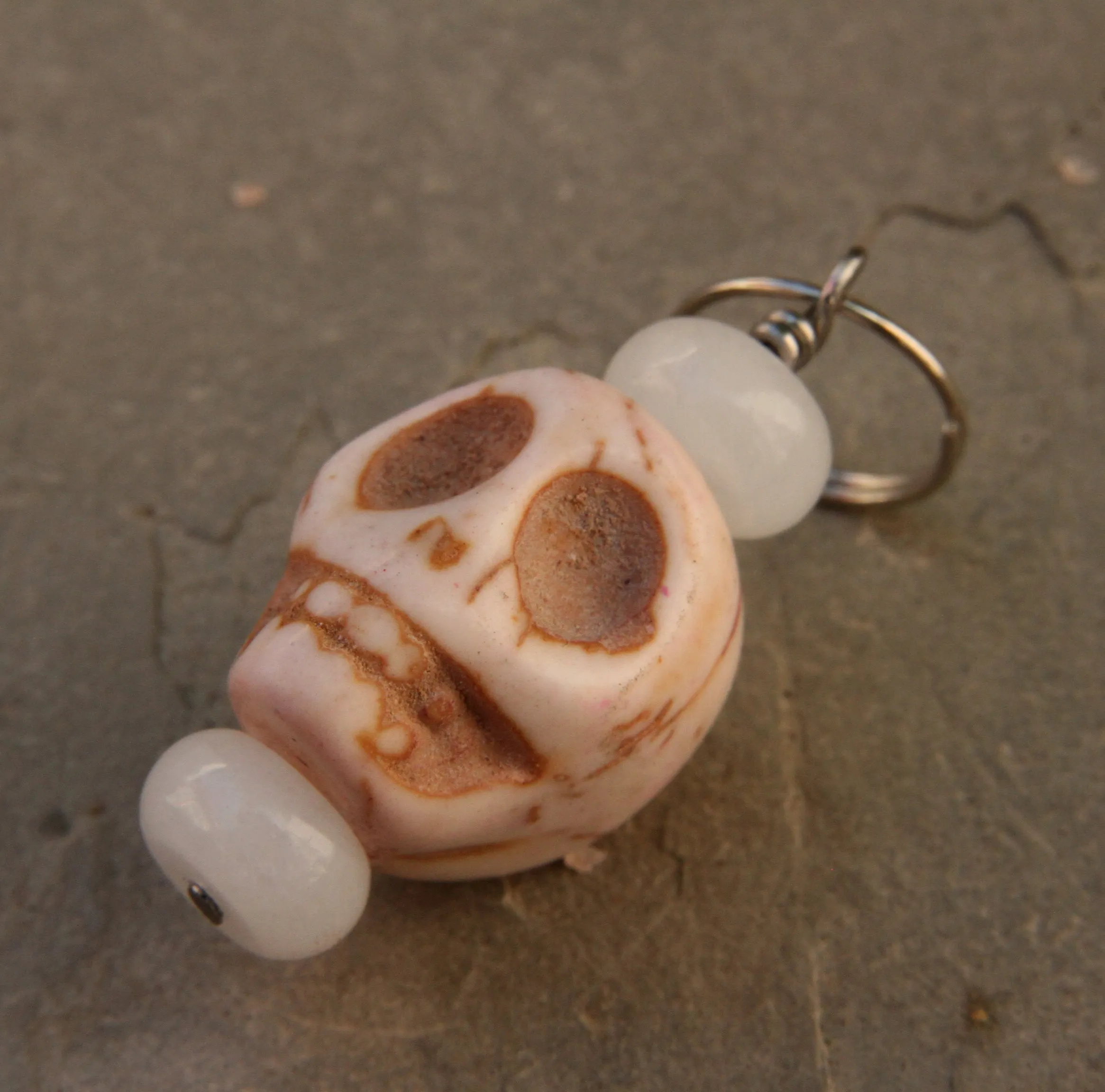 New Gemstone Skull Pet Charm in various colors