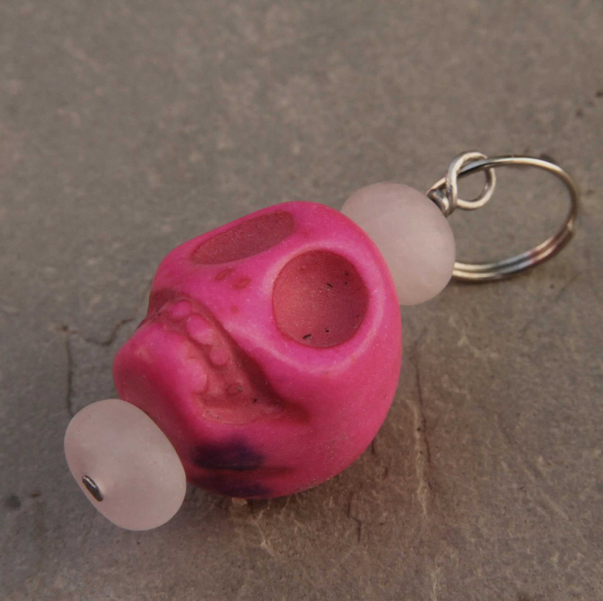 New Gemstone Skull Pet Charm in various colors