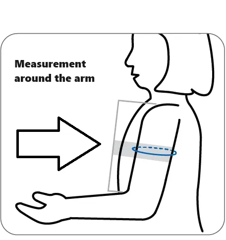 Omron HEM-FL31-B Easy-Wrap ComFit Cuff 9″ to 17″