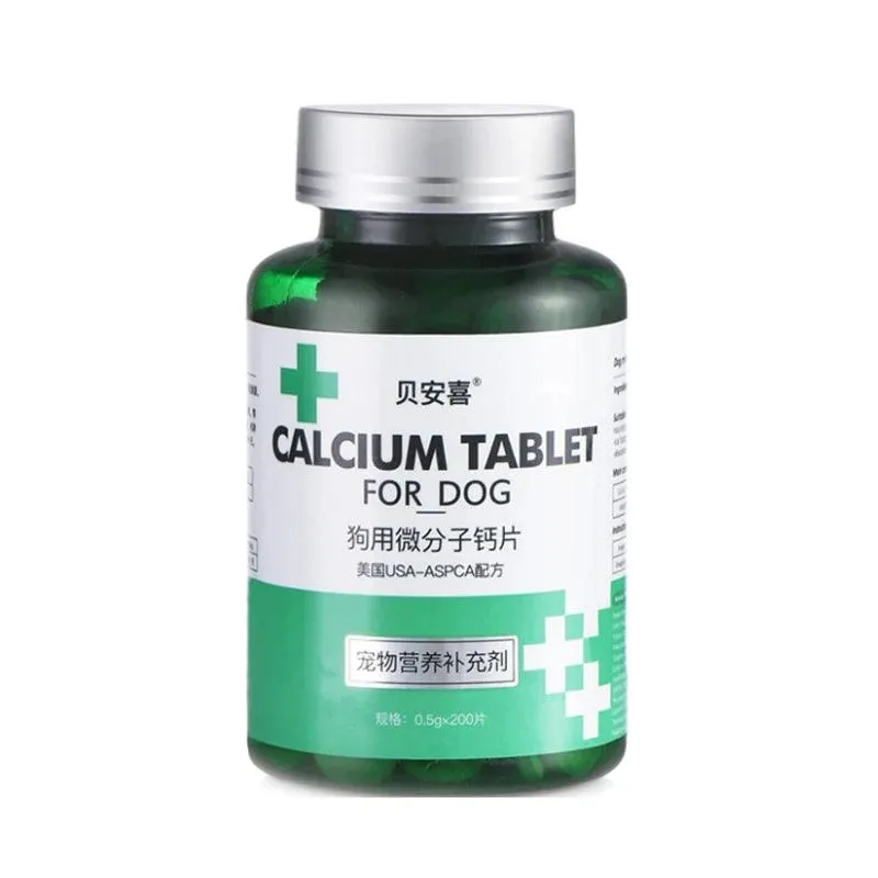 Pet Bone Health Calcium Tablets