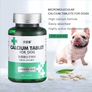 Pet Bone Health Calcium Tablets