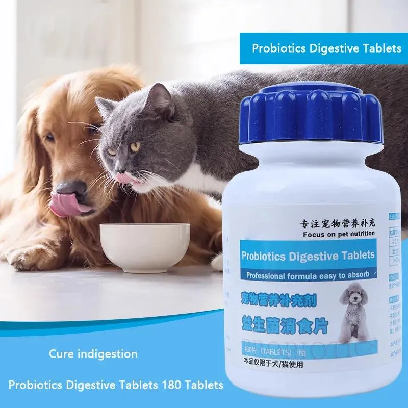 Pet Probiotic Tablets 180ct Gastrointestinal Health