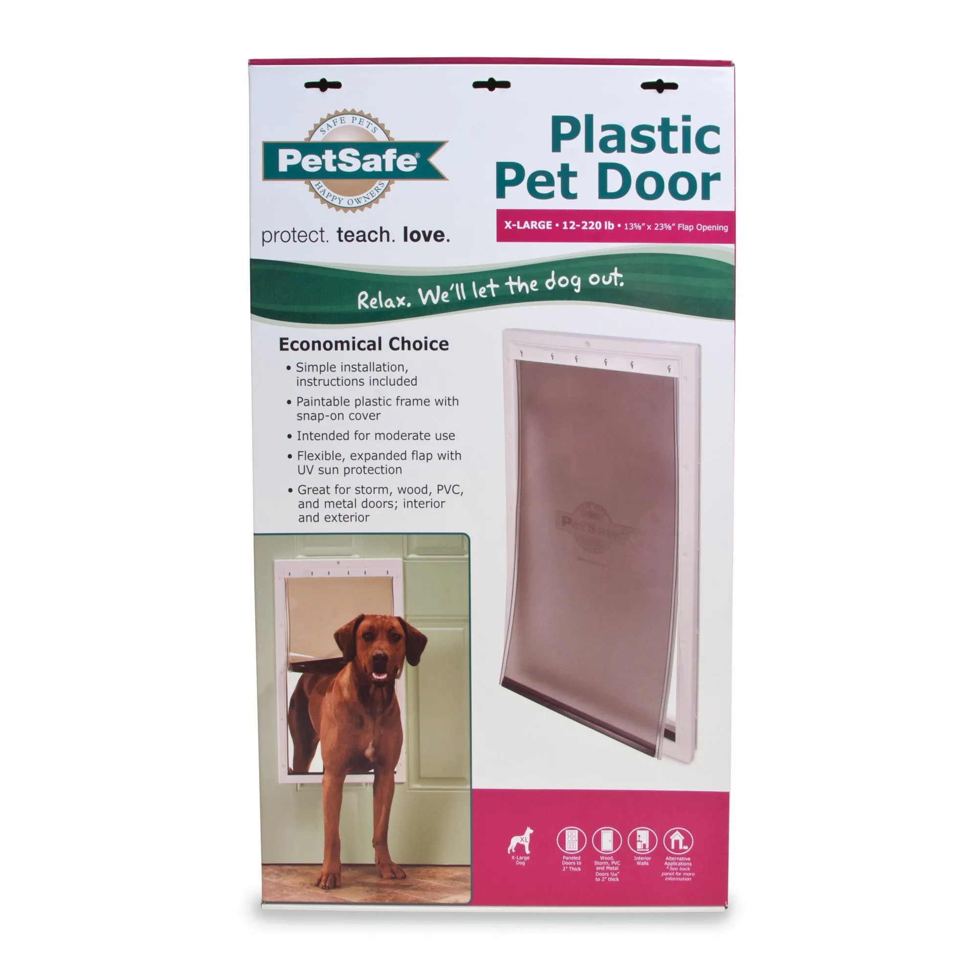 PetSafe Extra Large Plastic Dog and Cat Door