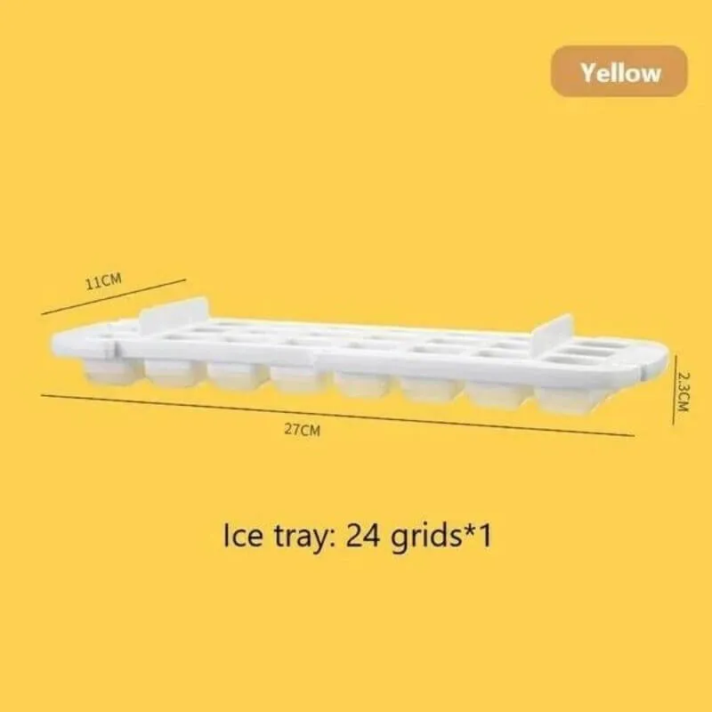 Press Type Ice Cube Maker