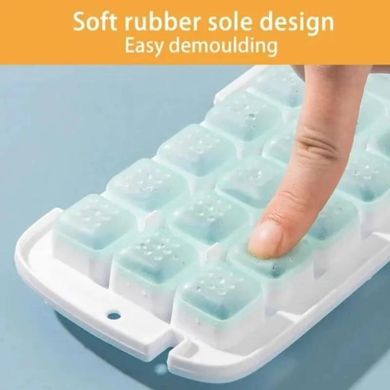 Press Type Ice Cube Maker