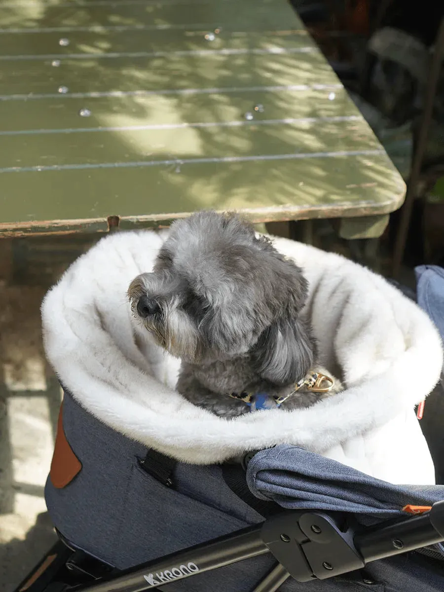 Snuggle Nest | Versatile Eco-fur Dog Sleeping Bag