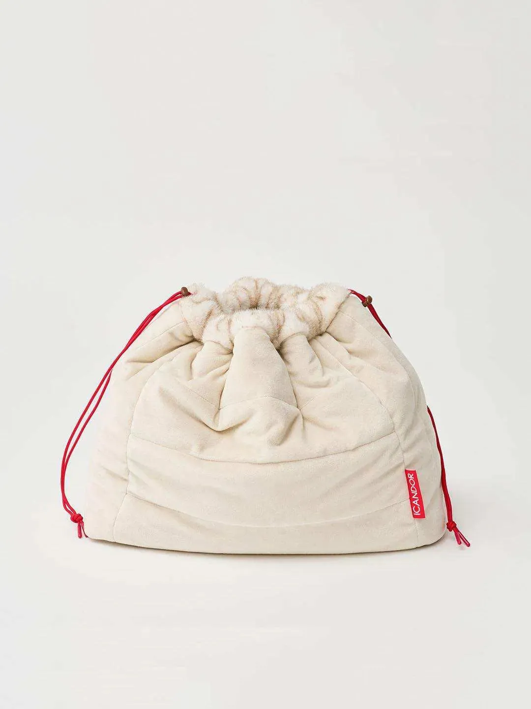 Snuggle Nest | Versatile Eco-fur Dog Sleeping Bag