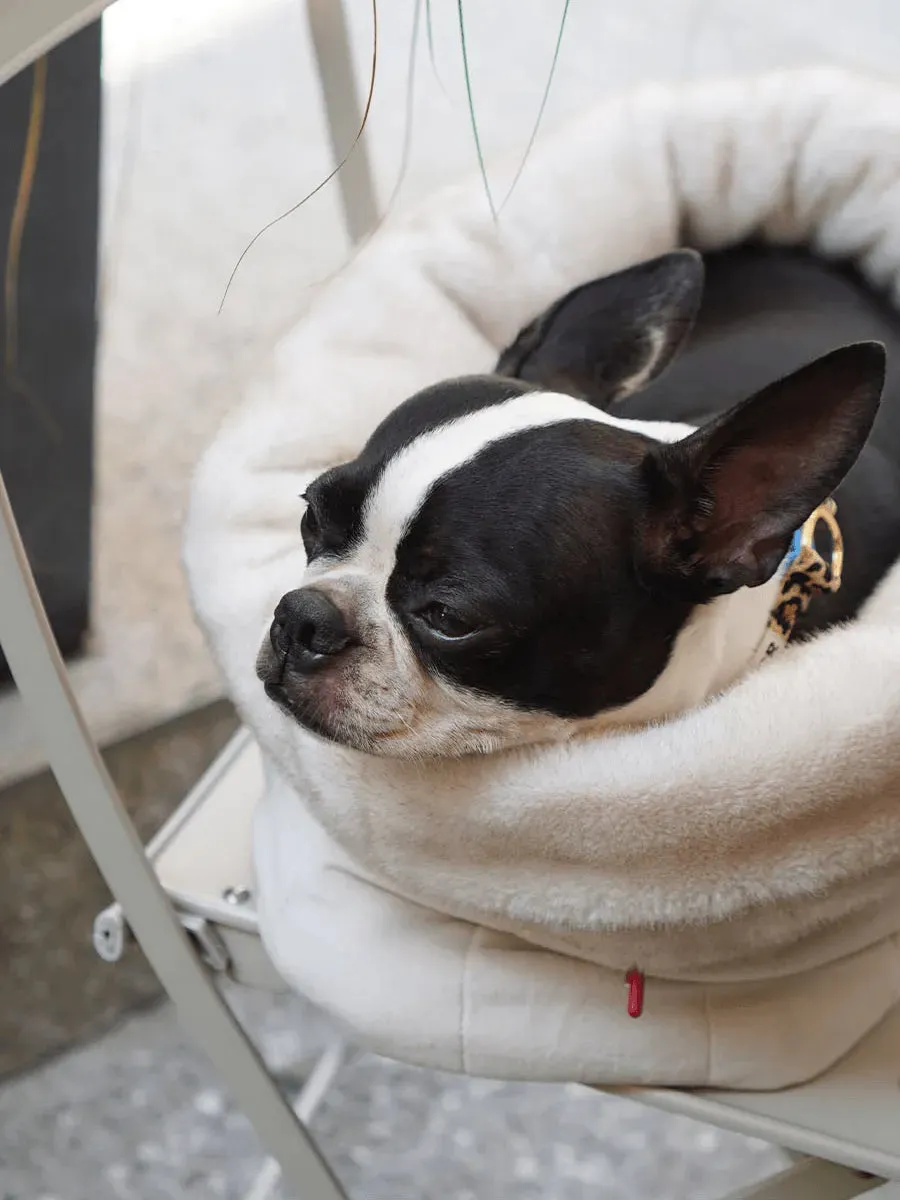 Snuggle Nest | Versatile Eco-fur Dog Sleeping Bag