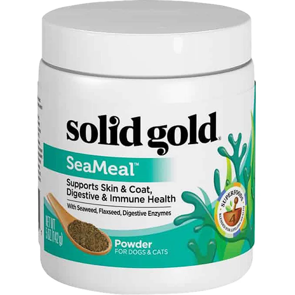 Solid Gold SeaMeal Grain-free Nutritional Supplement Powder for Dogs & Cats