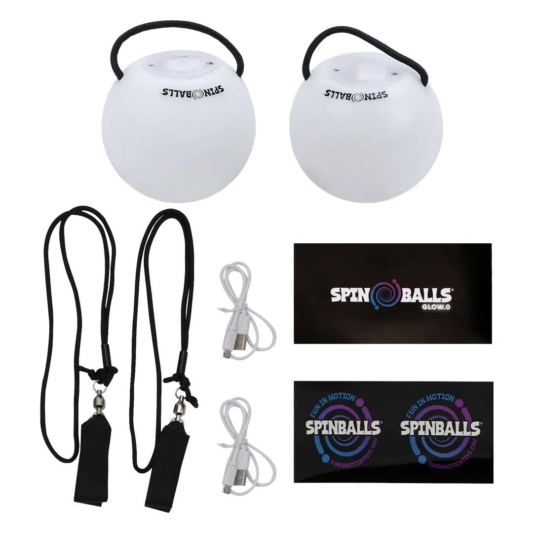 Spin Balls LED Poi Kit