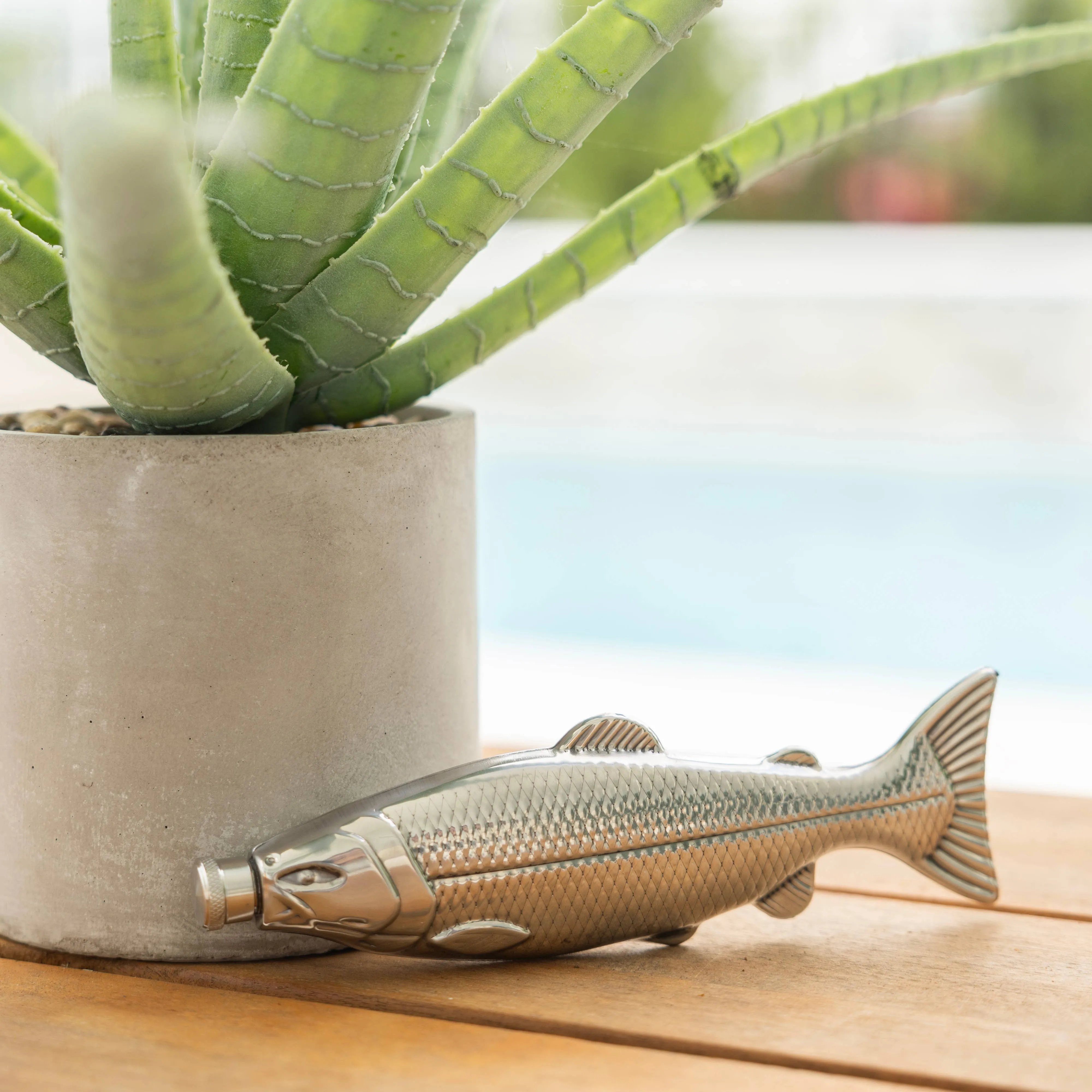 Stainless Steel Fish Travel Flask