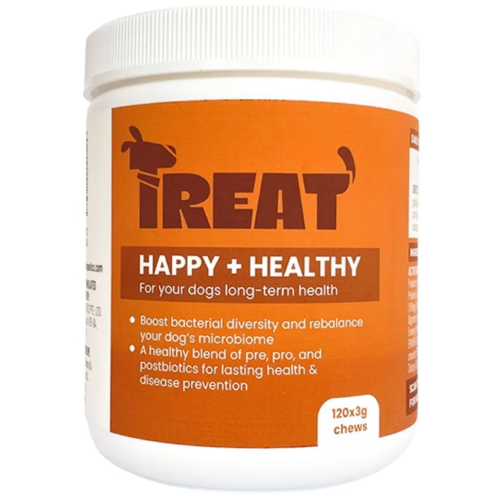 Treat Therapeutics Happy   Healthy Dog Supplement 360g