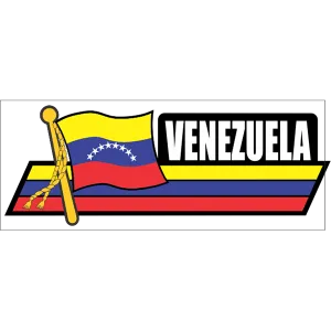 Venezuela Flag Car Sidekick Decal