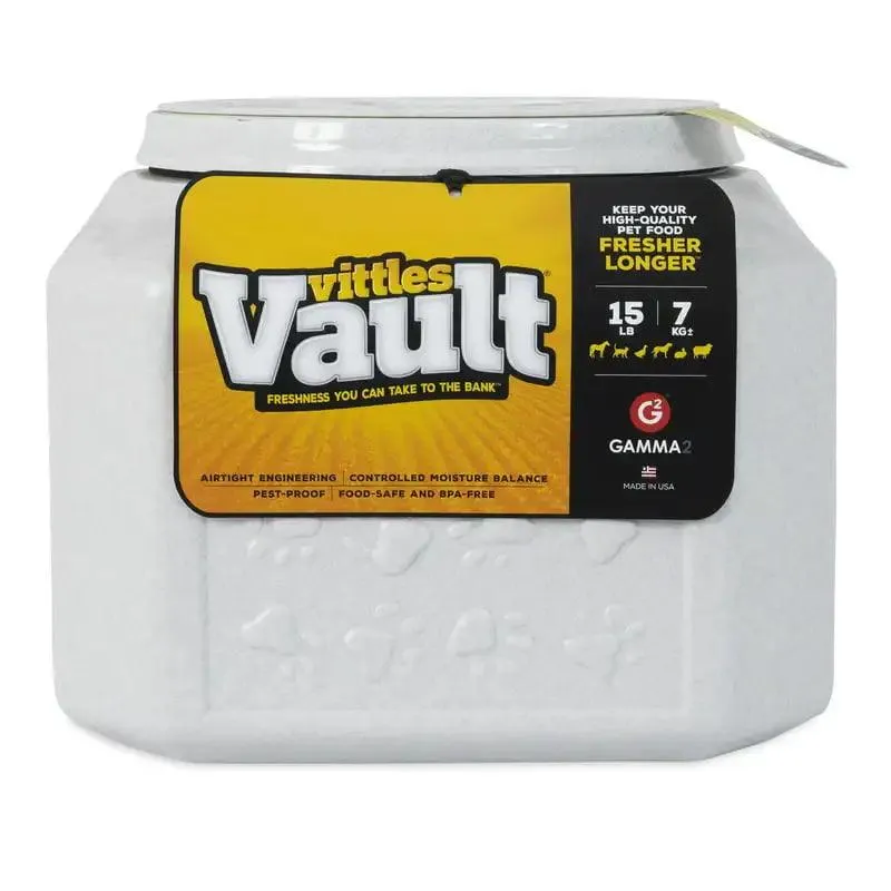 Vittles Vault Pet Container Grey 15 lb