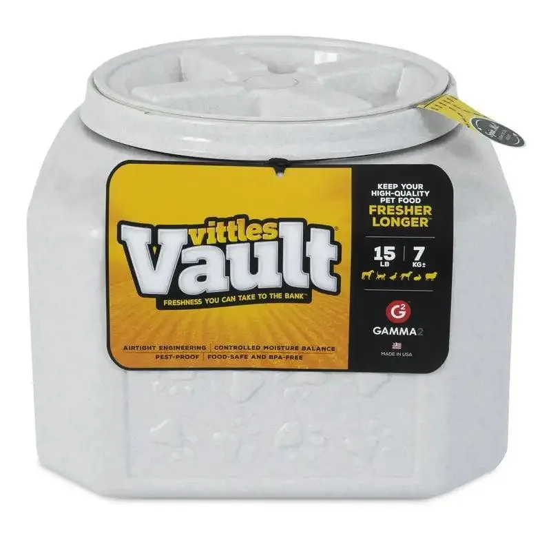 Vittles Vault Pet Container Grey 15 lb