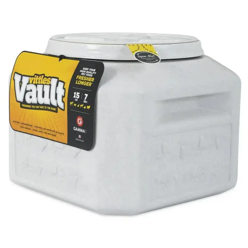 Vittles Vault Pet Container Grey 15 lb