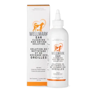 Wellmark Ear Cleaning and Drying Solution for Dogs & Cats - 237ml